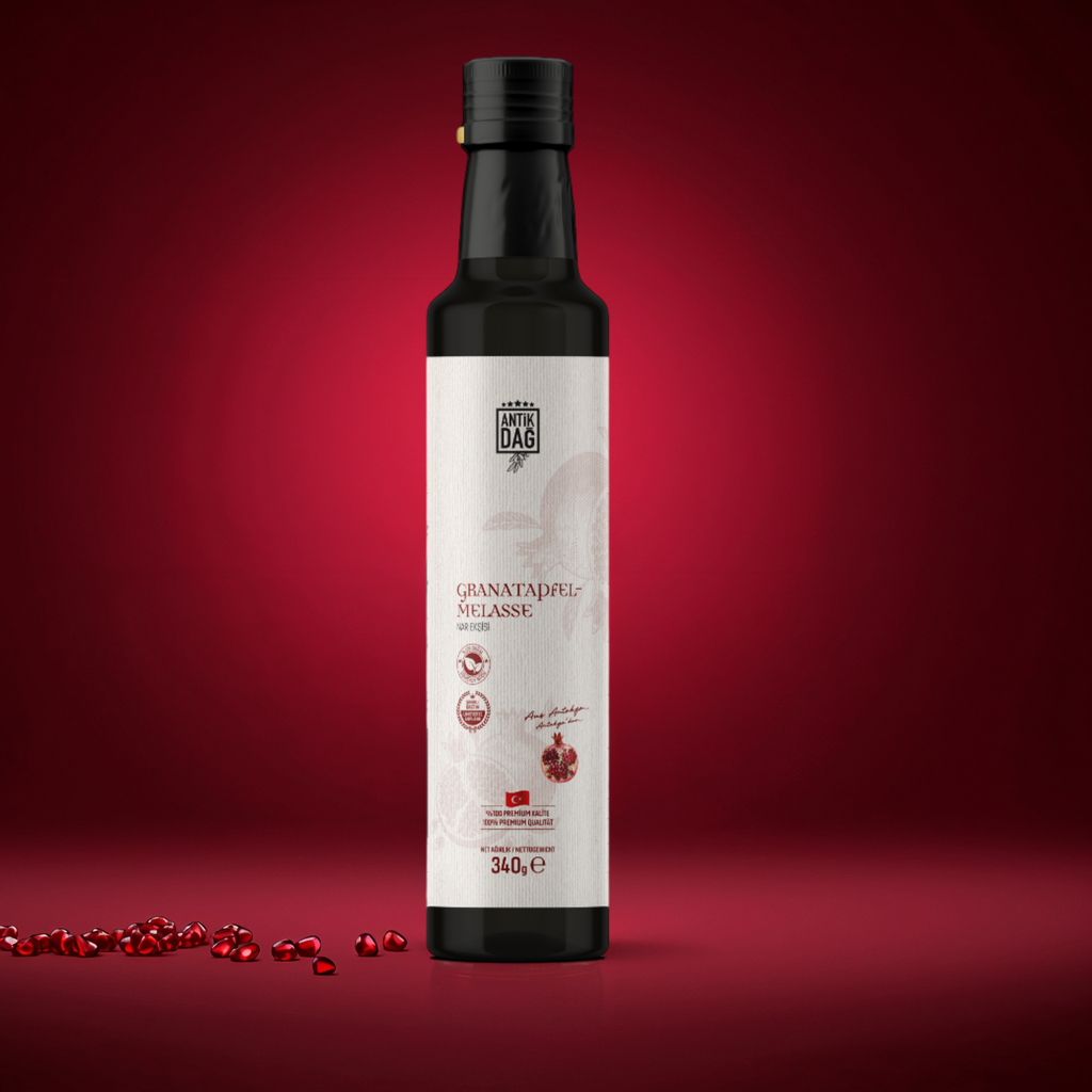 Authentieke Antiochia Granaatappelmelasse – 100% Puur & Ambachtelijk Ingedikt op Houtvuur – Nar Ekşisi