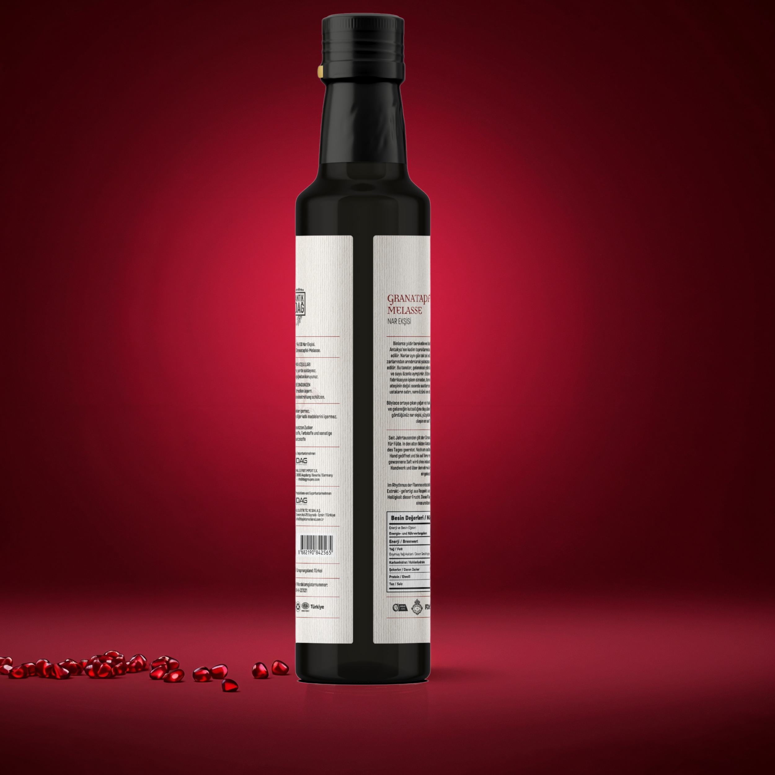 Authentieke Antiochia Granaatappelmelasse – 100% Puur & Ambachtelijk Ingedikt op Houtvuur – Nar Ekşisi