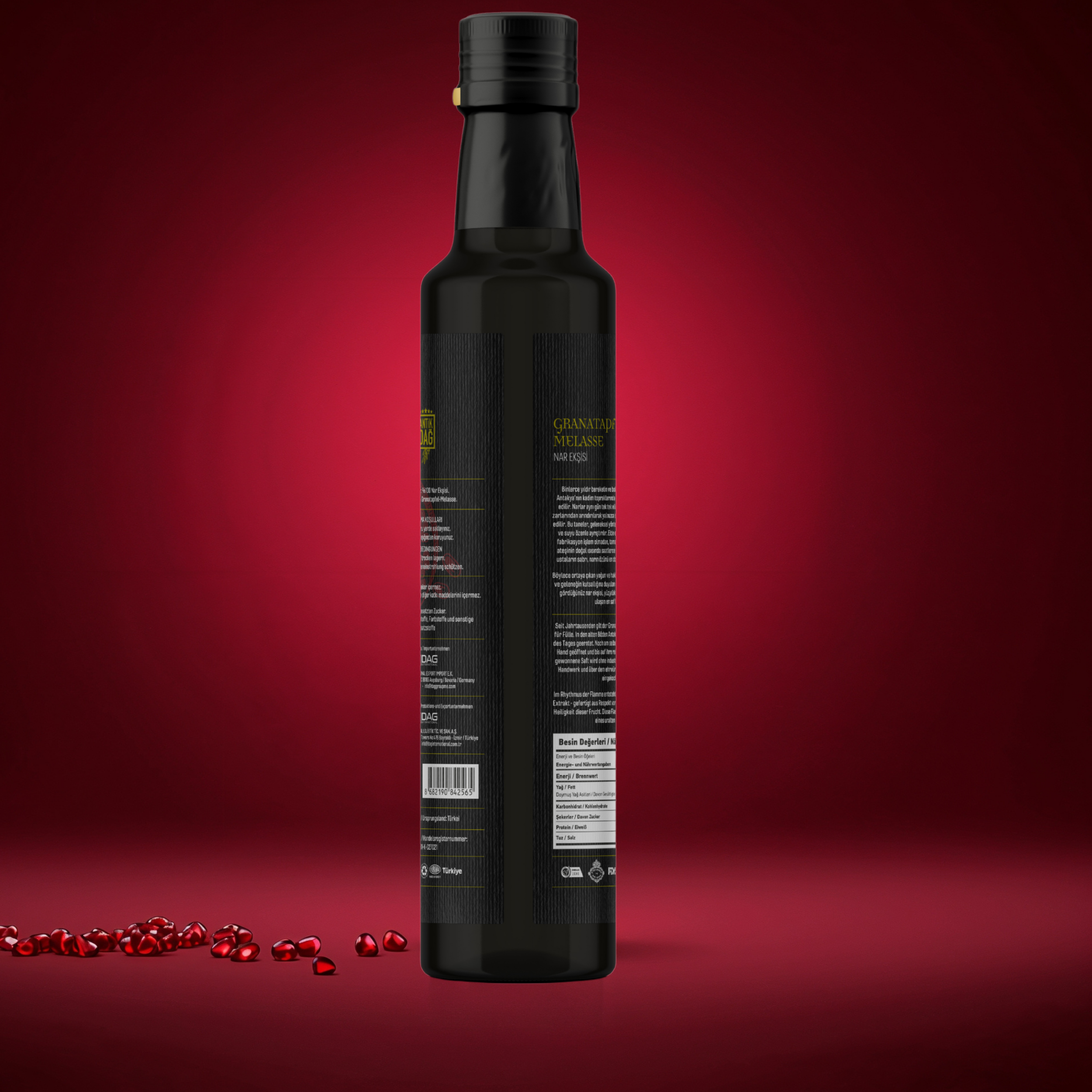 Authentieke Antiochia Granaatappelmelasse – 100% Puur & Ambachtelijk Ingedikt op Houtvuur – Nar Ekşisi